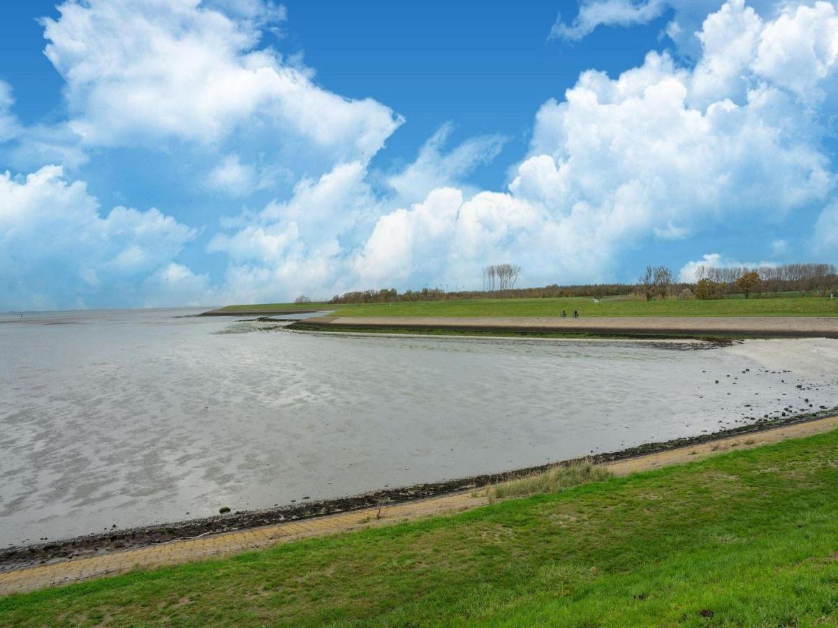 Modern Holiday Home By The Sea With Sauna Scherpenisse エクステリア 写真